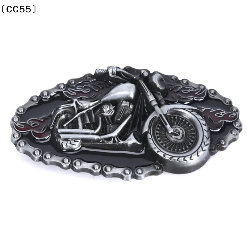 Fashion Men Vintage Motorcycle Modelling Cowboy Alloy Style Belt Buckle 〔CC55〕