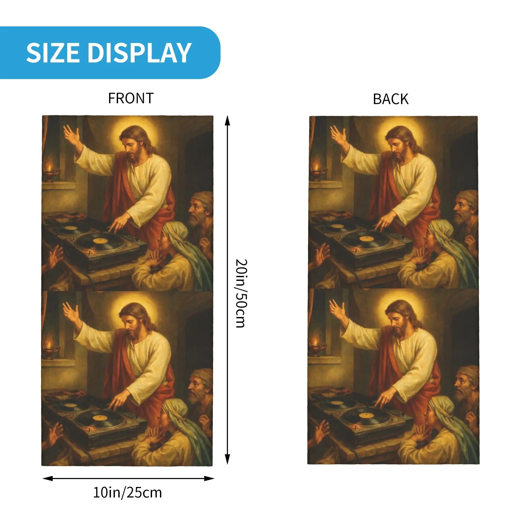 Jesus Christ Meme You All  Bandana Neck Cover Printed Face Scarf Warm Cycling Scarf Outdoor Sports For Men Women Adult Winter
