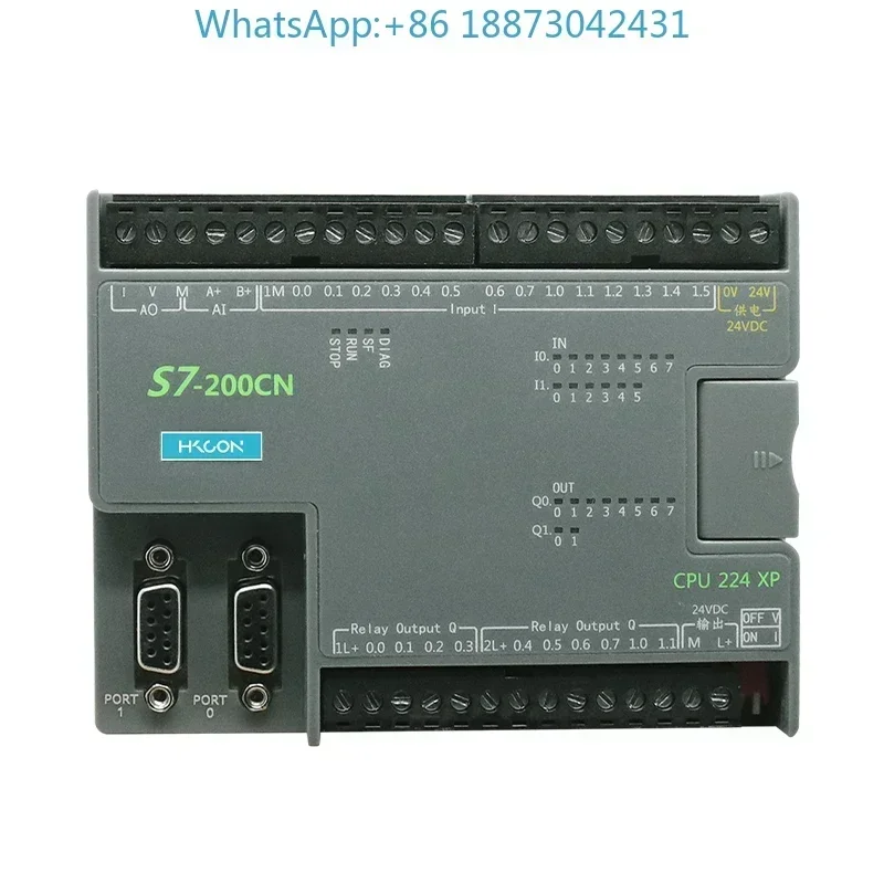 تحكم ثابت plc متوافق محلي S7-200 وحدة تحكم PLC قابلة للبرمجة SMART SR20 ST20