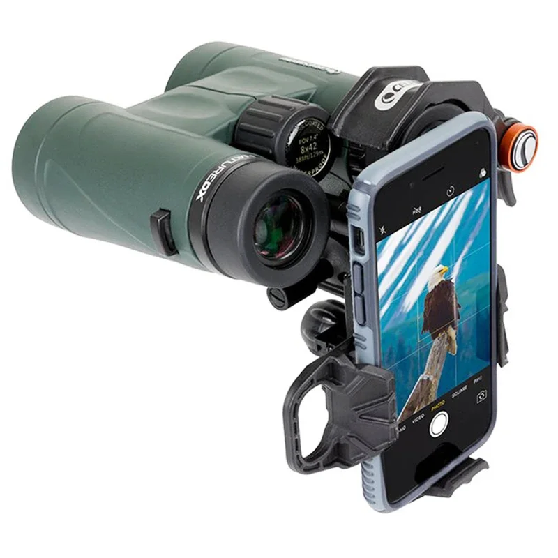 Celestron Nexyz 3-osiowy Adapter do wszystkich smartfonów uchwyt do telefonu komórkowego dla teleskop astronomiczny