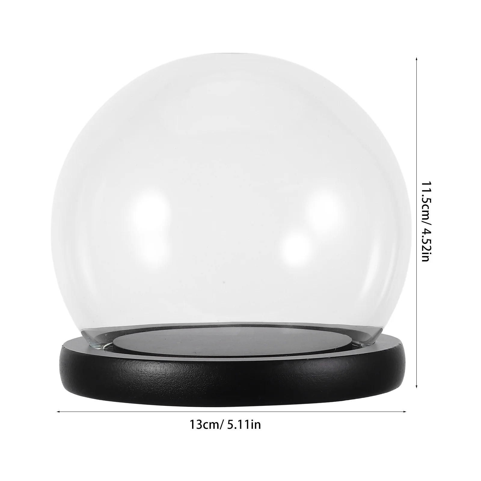 زهرة أبدية زجاجية قبة قبة مستديرة غلوب عرض باقة الزفاف شفافة الحرفية ديكور عرض قبة كرة زجاجية مستديرة #4