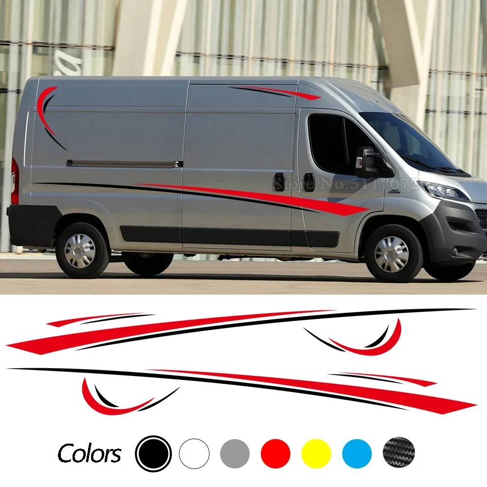 Car Stickers For Renault Master Messenger NIssan NV400 Interstar Opel Vauxhall Movano Camper Van Motorhome Tuning Accessories