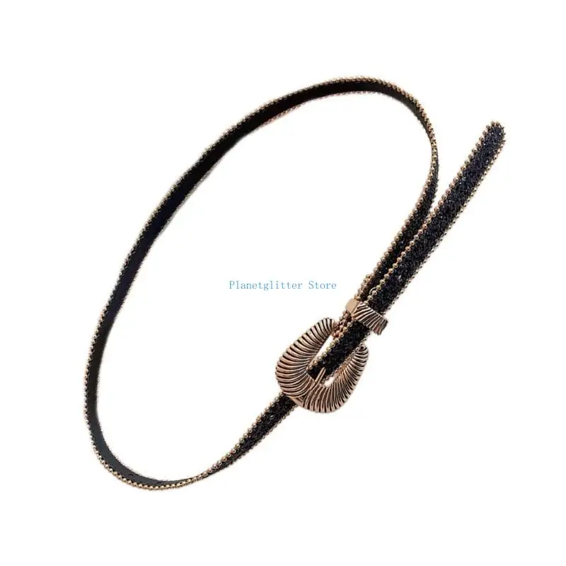 

652B Wear Resistant Adult Waist Belts with Carved Buckle Fashion Enthusiasts PU Belt
