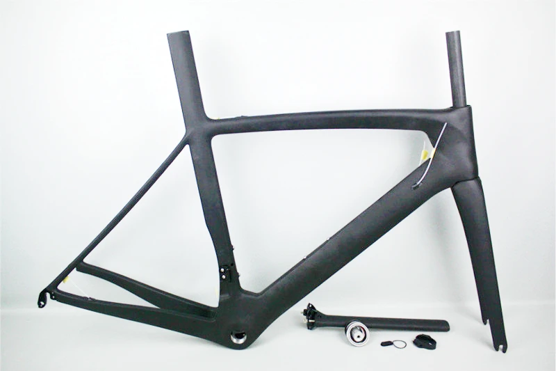 Carbon Road Bike Frame, T1000 AERO Bicycle Frame, BB30, BSA Racing Bike Accessories, 2024