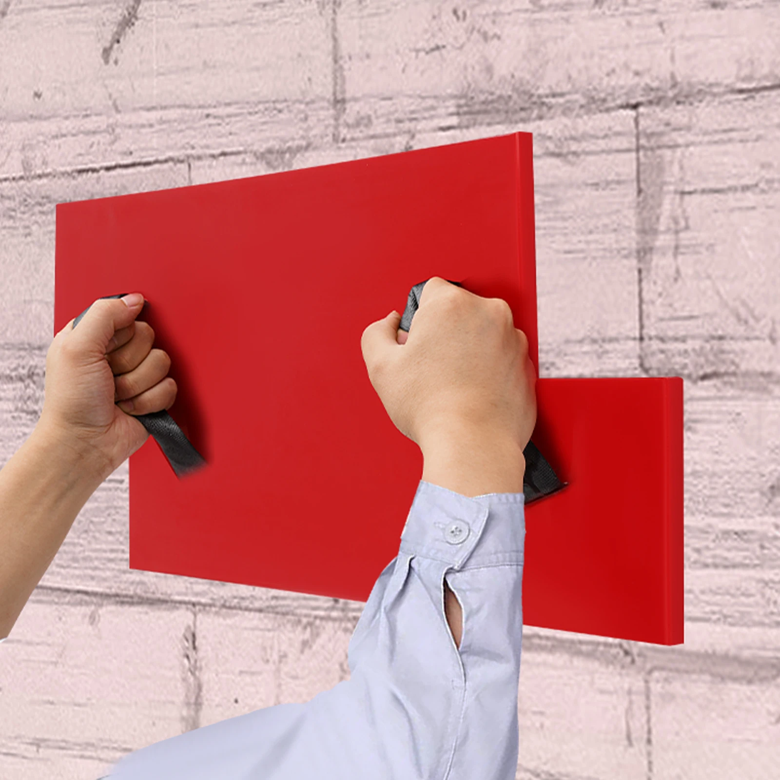 

Manual Concrete Stamp 72*30*1.5cm Concrete Cement Wall Floor Mat Concrete Pressure Stamping Mat