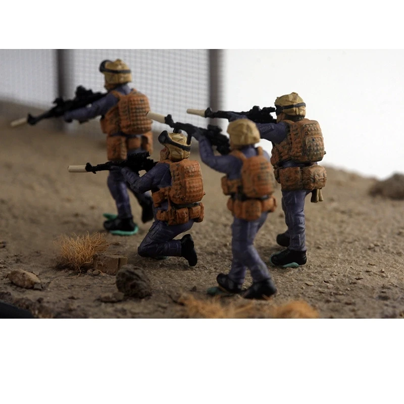 

Новая масштабная модель 1:72, 4 шт., русские солдаты спецназа SSO, экшн-фигурки, игрушки, аксессуары для сцены, коллекция кукол, демонстрационные фанаты