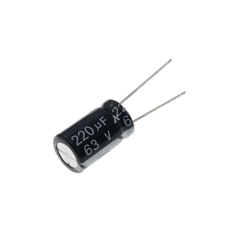 

50pcs 220uF 63V 220MFD 63WV 10*16mm Aluminum Electrolytic Capacitor Radial