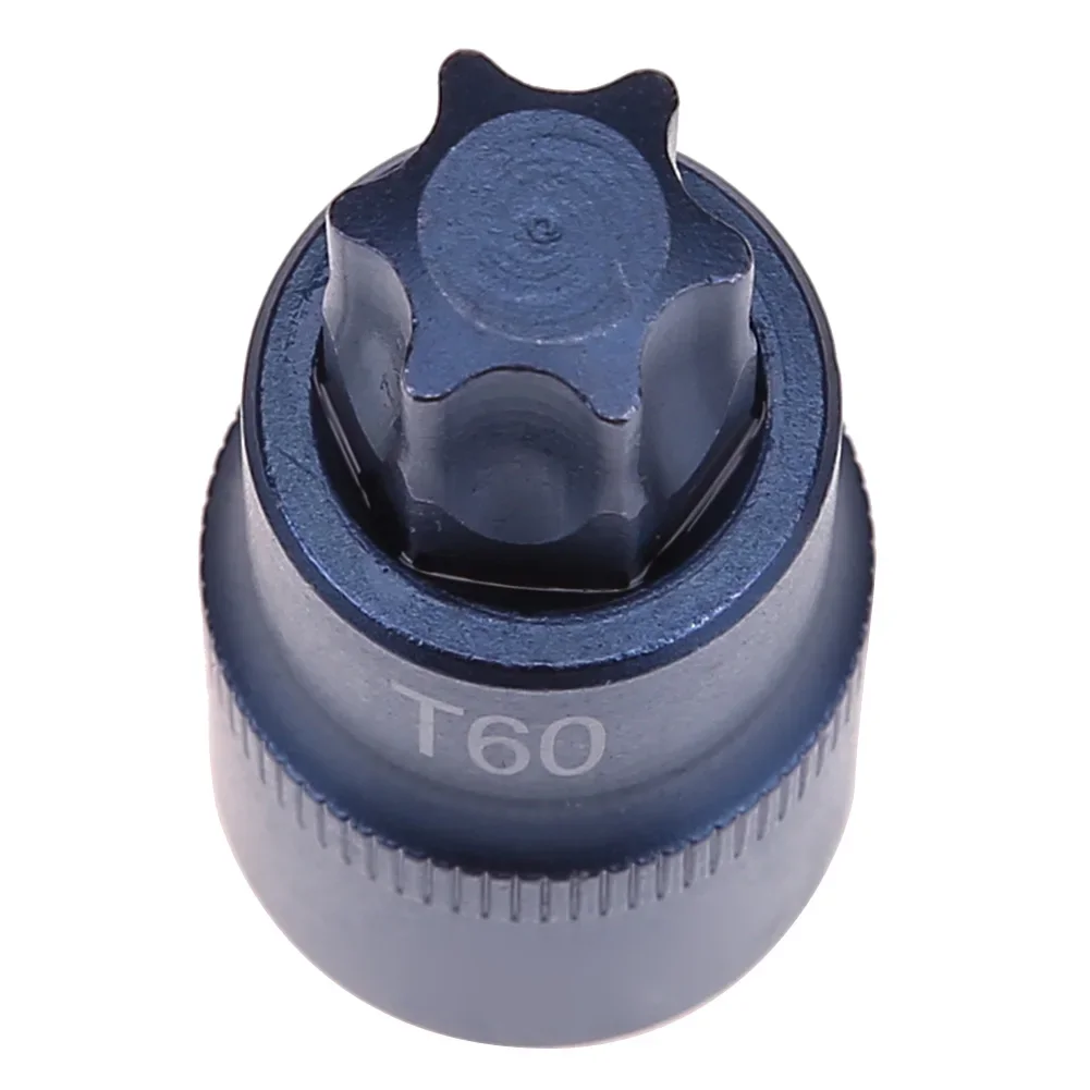 Torx Screwdriver Bit 1/2 Socket Bits Adapter for Screwdrivers T30 T35 T40 T45 T50 T55 T60 T70 Drive Socket Repair Hand Tool