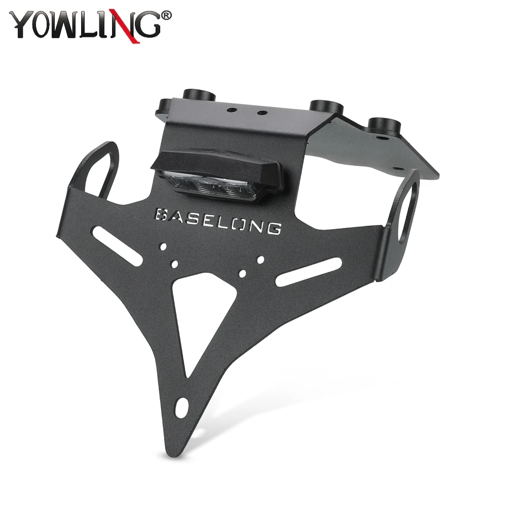 

2026 Motorcycle Led License Plate Holder Licence Plate Holder FOR YAMAHA TENERE 700/Rally/WORLD RAID/WORLD RALLY T7 2019-2025