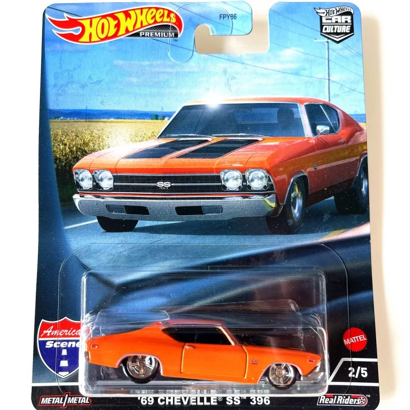 Hot Wheels Premium Car Culture American Scene Corvette C8.R Real Riders Metal/Metal FPY86 0/5 Diecast Collectible Toy Car Model