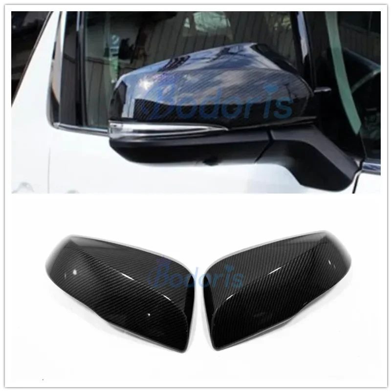 

Side Wing Mirror Cover Door Rear View Overlay For Toyota Alphard VELLFIRE 30 2015-2020 ABS Panel Car Styling Accessories