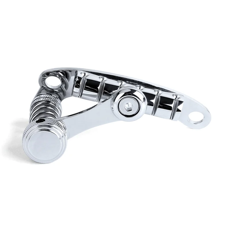 

YHOLI-Guitar Vibrato Tailpiece Tremolo, Flat Top Body Tremolo Unit Vibrato Bridge For LP SG Electric Guitars