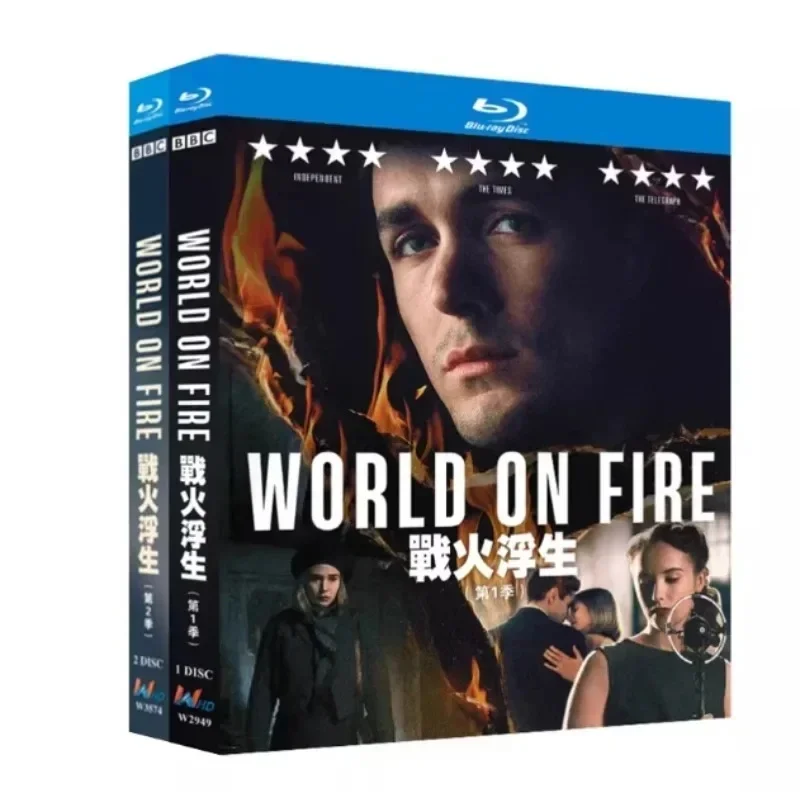 Hot World on Fire Season 1-2 (2023) 3-Disc All Region New Box Set English Audio Blu-ray disc High Definition BD