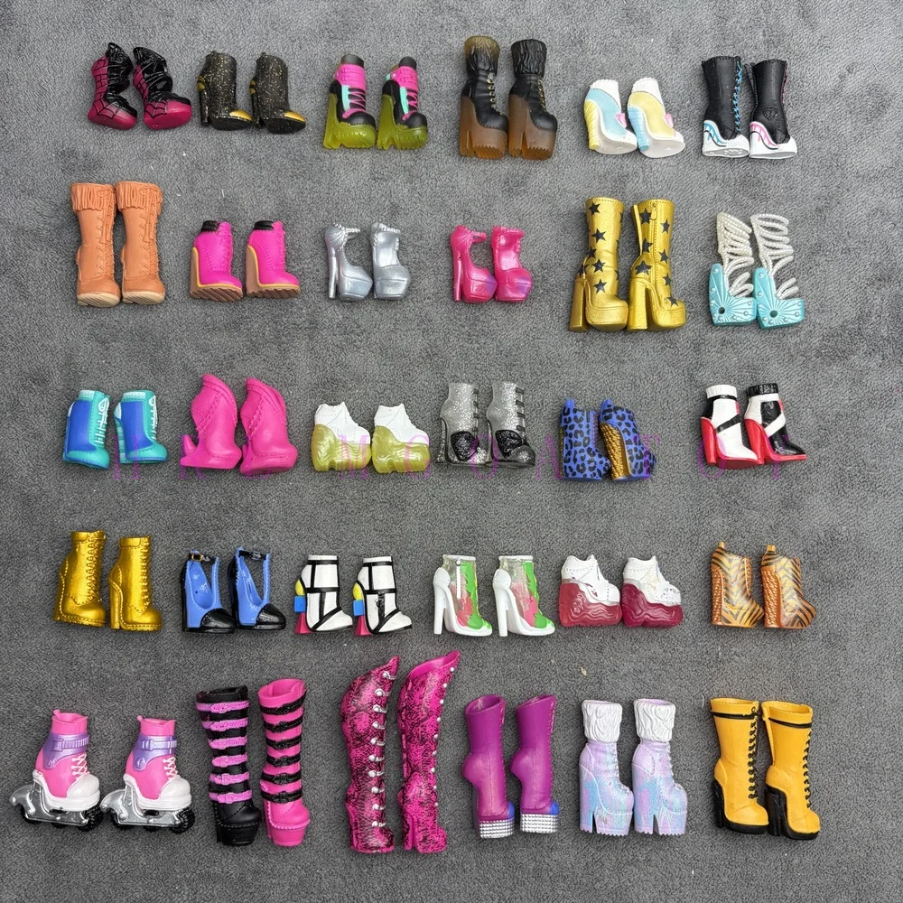 Original 2Pc/5Pc/10Pc/15Pcs/set OMG Big Sister Multi Style Shoes Can Choose To Dress Up Girl Doll Accessories DIY Gift Toys