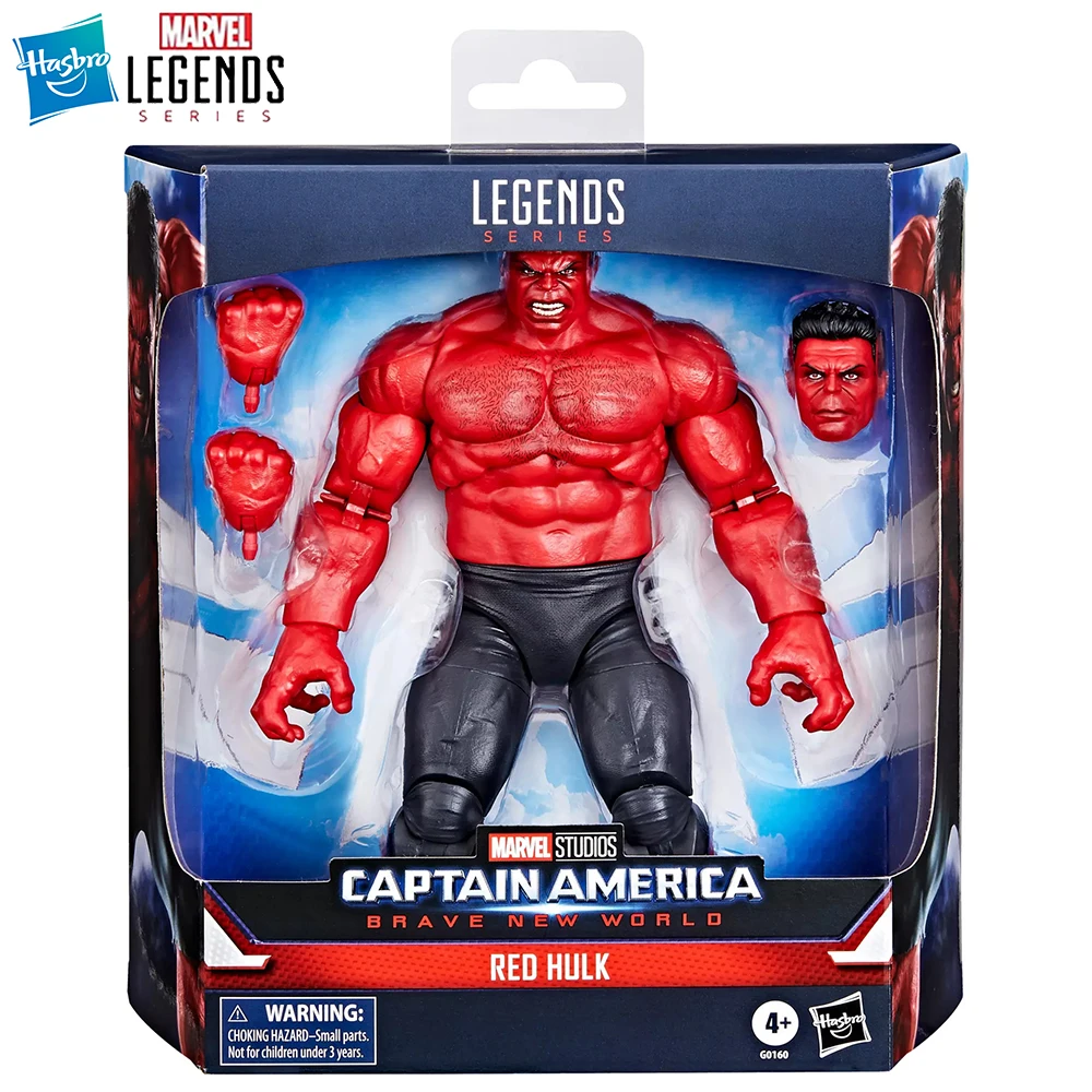 NEW Hasbro Marvel Legends Series Red Hulk (Captain America: Brave New Worl) 6-inch Scale Deluxe Action Figure Model Toys