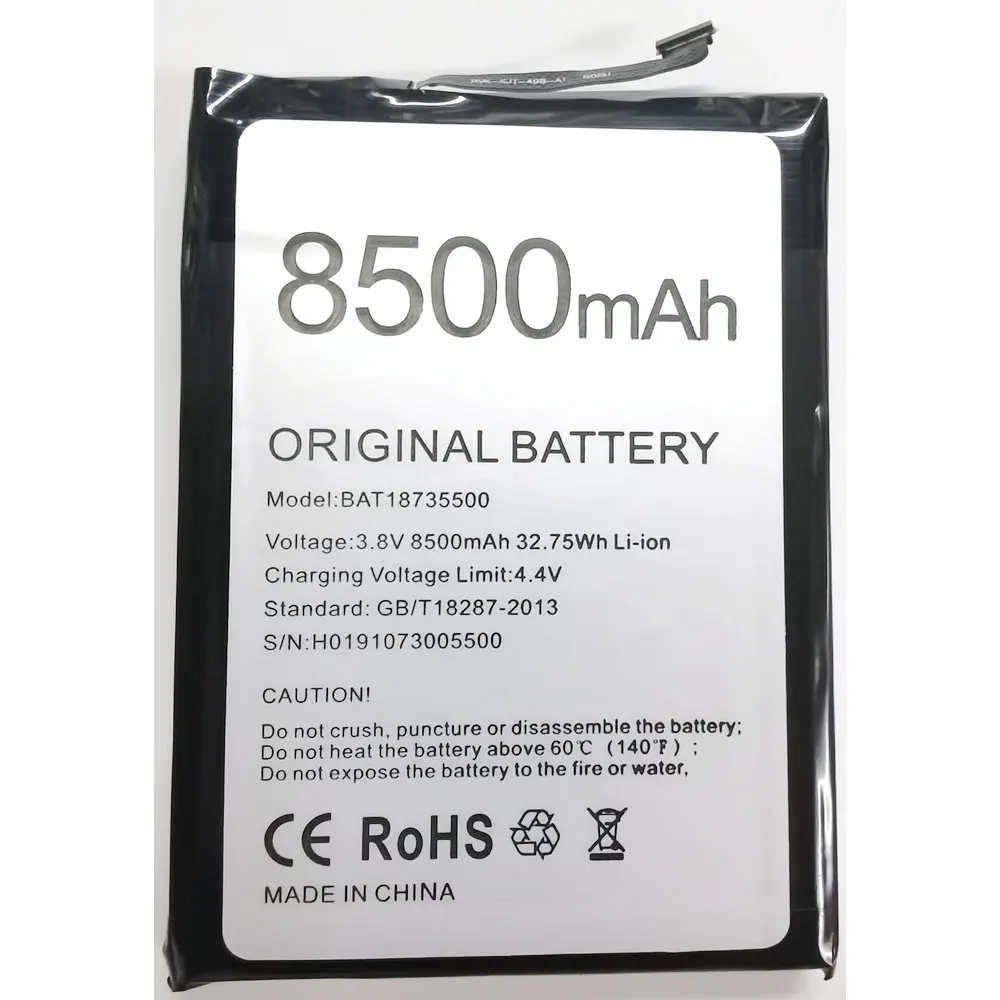 

New BAT18735500 Replacement Battery For Doogee S86 Pro S97 Pro Mobile Phone