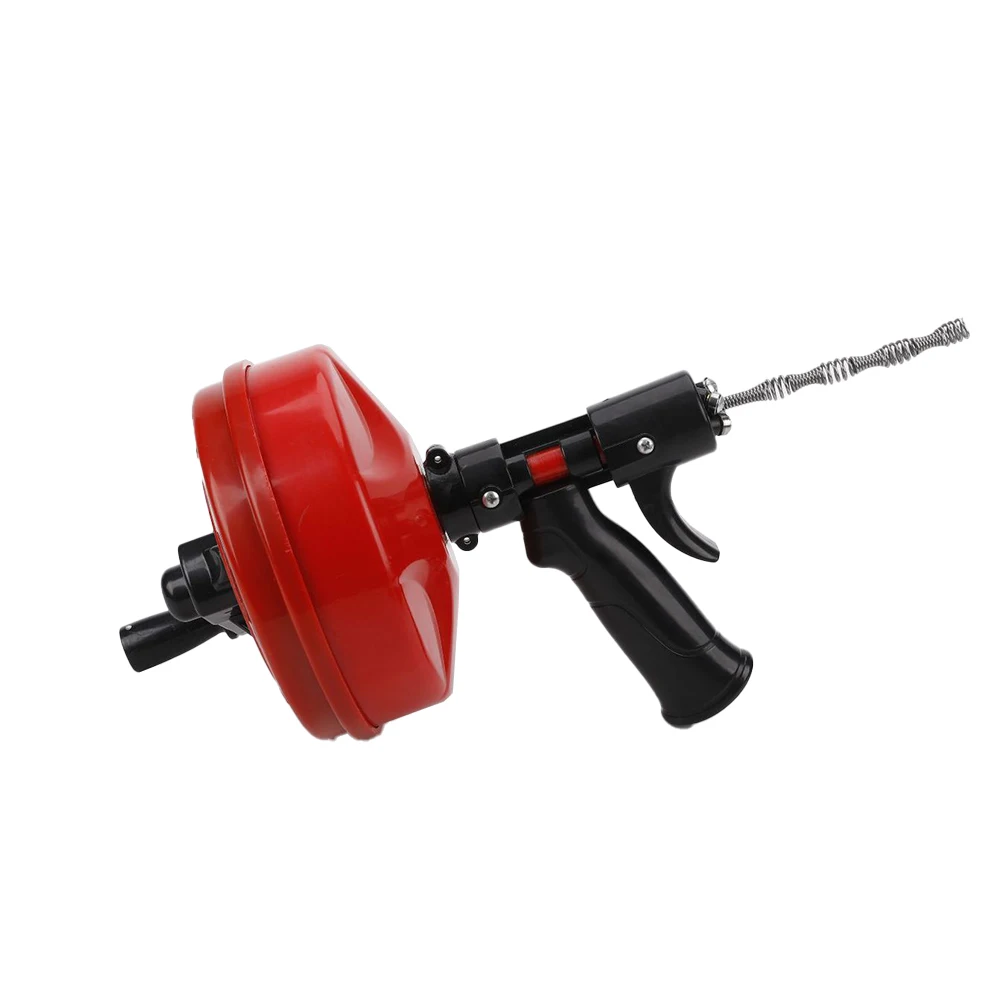 35FT Pipe Dredging Machine Drain Auger Drain Tool Professinal Plumbing Drainage Serpentine Auger Kitchen Toilet Drain Cleaner