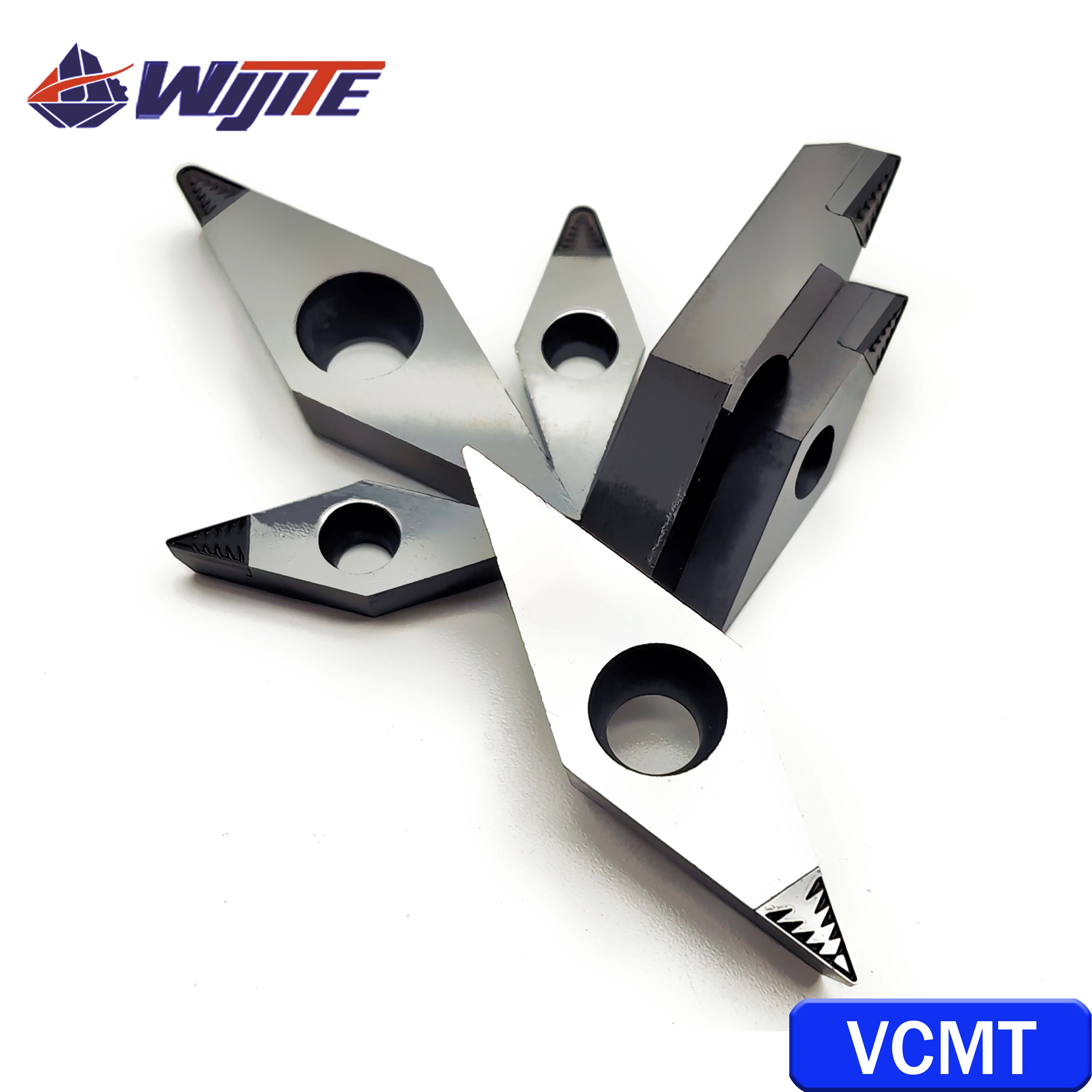 Imagem -04 - Ferramenta de Quebra de Chip Pcd Vcmt11 Vcmt16 dx Adequado para Metais Não Metalizados Adequado para Alumínio e Cobre com Alto Acabamento Vcmt