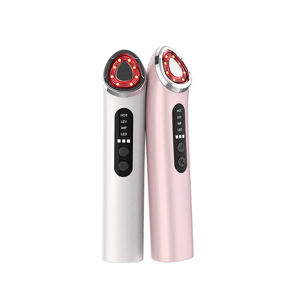 Skin care instrument, face roller, vibrating face and neck lift, wireless micro-current facial massager, swelling reduction tool