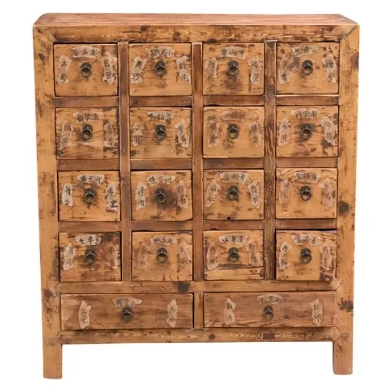 

Chinese antique solid wood pharmacist medicine cabinet furniture, household, civilian furniture