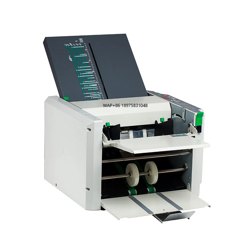 

Uving Hot Sale Digital Automatic Desktop Paper Folding Machine Brochure Folder