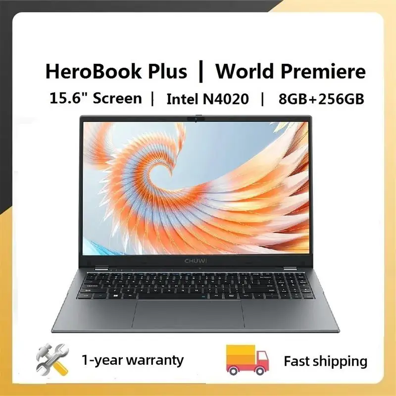 New! HeroBook Plus Laptop 15.6