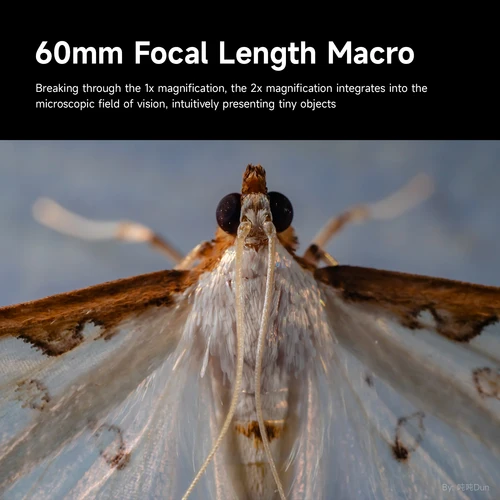 Imagen 2 del producto Brightin Star 60mm F2.8 II 2X aumento Macro enfoque Manual lente de cámara sin espejo para Sony E, Canon RF,Nikon Z,Fuji XF