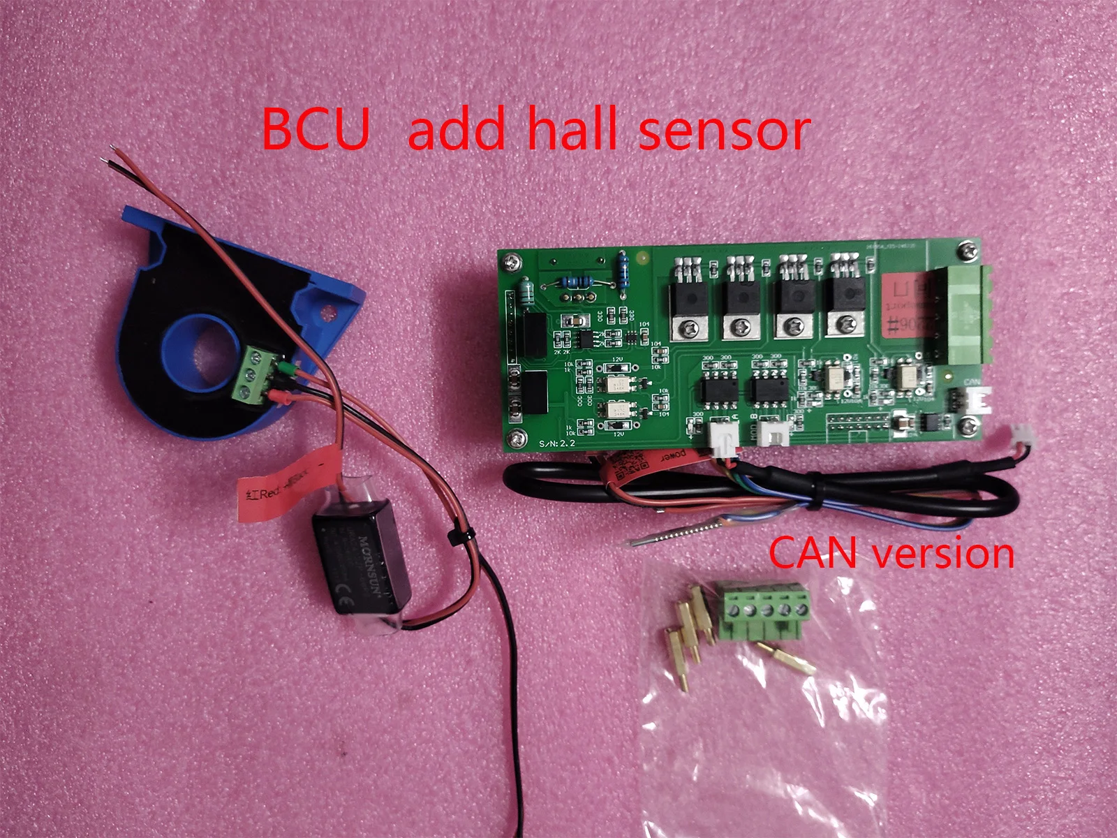 BMU / BCU من Ghost BMS DC إلى DC 700V إلى 12V 800V إلى 12V