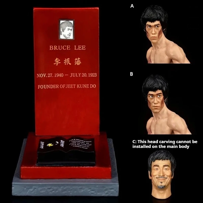 

28 см Jeet Kune Do Коллекционные предметы Kung Fu Master 1/6 Масштаб ПВХ Реальная одежда Фигурка Коллекция игрушек Модель Кукла Настольный орнамент