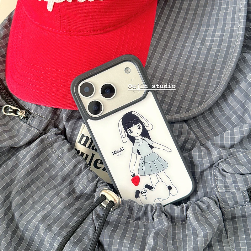Korean Ins Cute Girl Strawberr - огляд і ціна Phone Cases For Girls