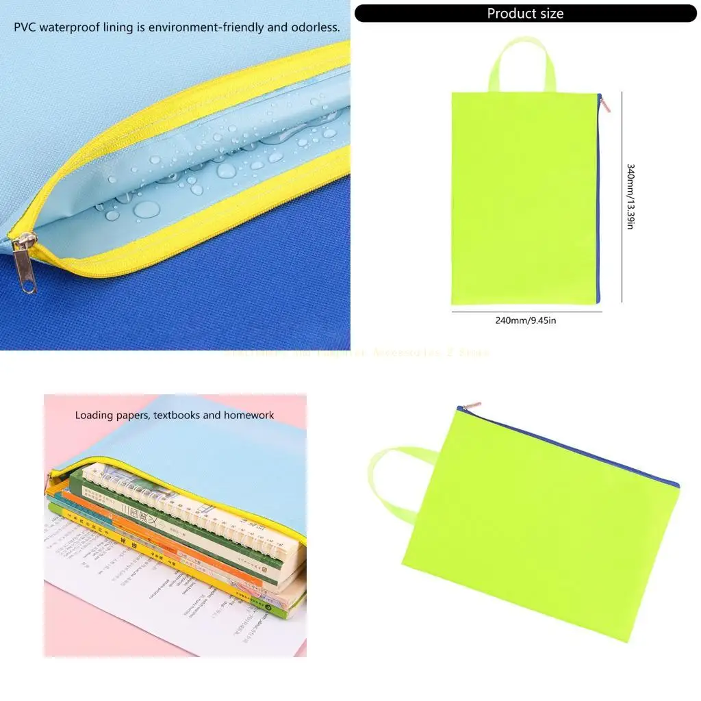 

Document Bag Handheld File Folder File Organiser File Bag School Supplies