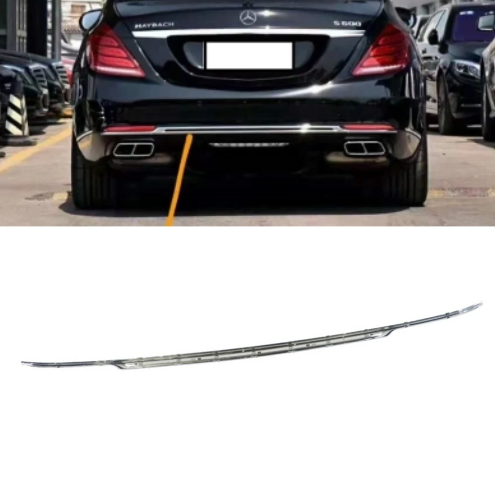 

Хромированная декоративная полоса заднего бампера A2228851721 для Mercedes Benz S-Class W222 S350 S300 2014-2017