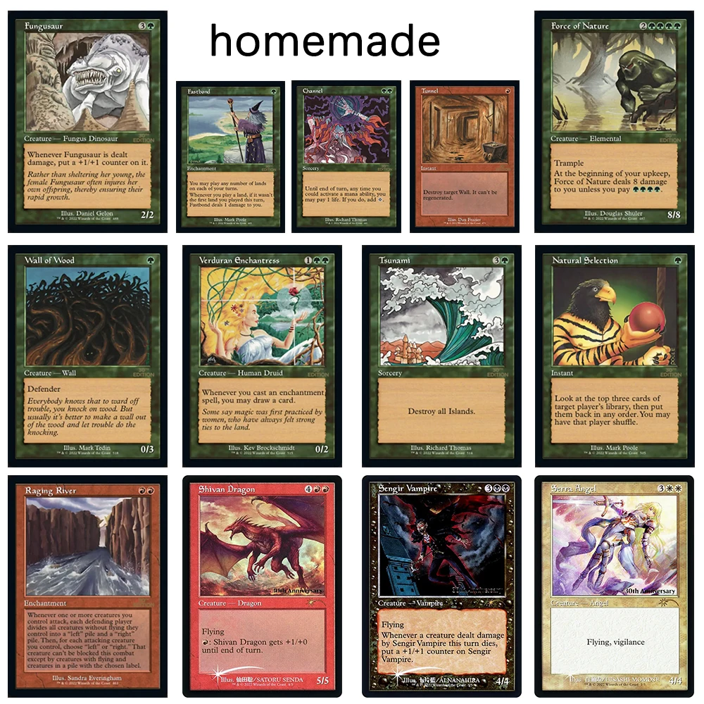 

Magic the Gatherings Storms домашняя настольная игра-карточная игрушка Fircball Granite Gargoyle Волшебная спинка Fastbond Lifelace Raging River