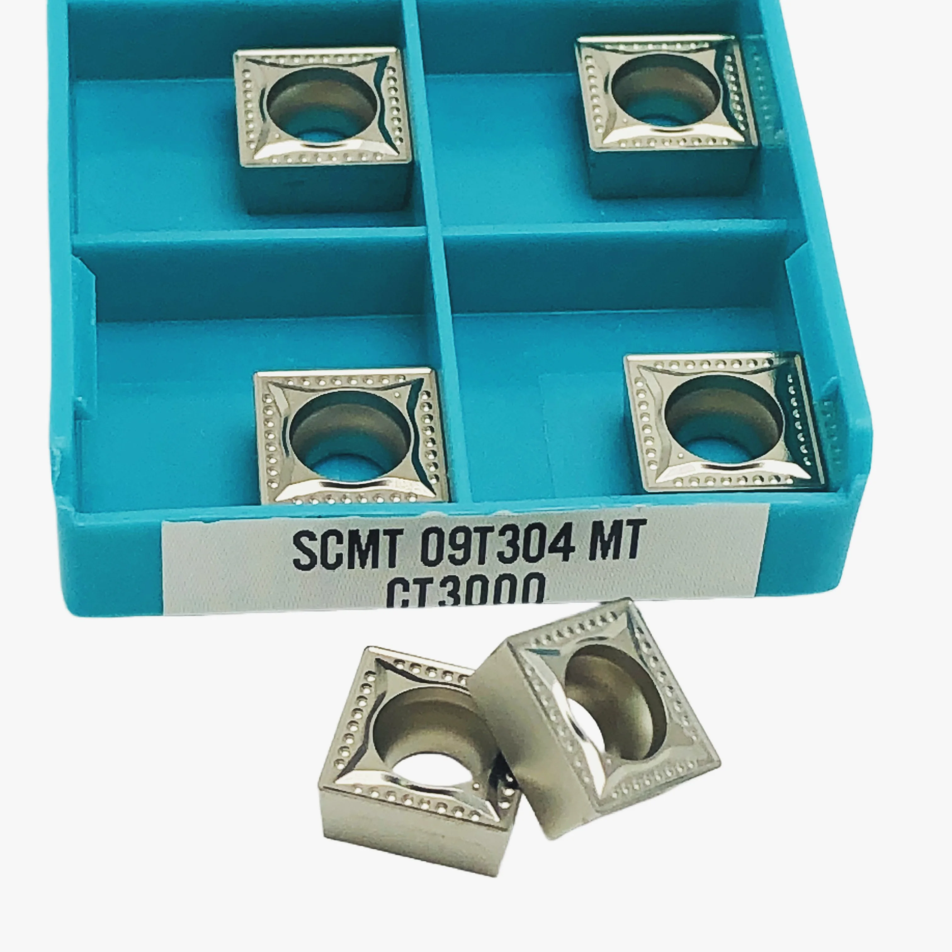 SCMT09T304 CT3000 Carbide CNC lathe turning inserts PVD+CVD quality coating cutting insert processing stainless steel ﻿