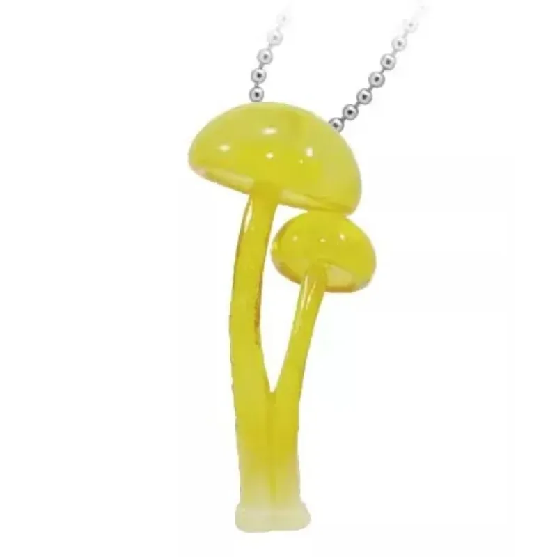 KITAN CLUB Original Gashapon Capsule Toys Figure Kawaii Mushroom LED Light Keychain Cute Miniature Anime Pendant Model