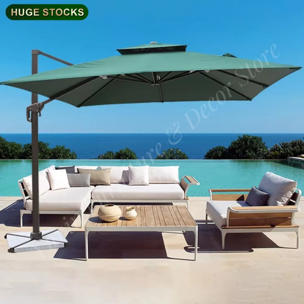 Macrame Parasols for Jardin Umbrellas Outdoor Furniture Set  Ombrelloni Da Giardino Foldable Big Umbrella for Home Garden