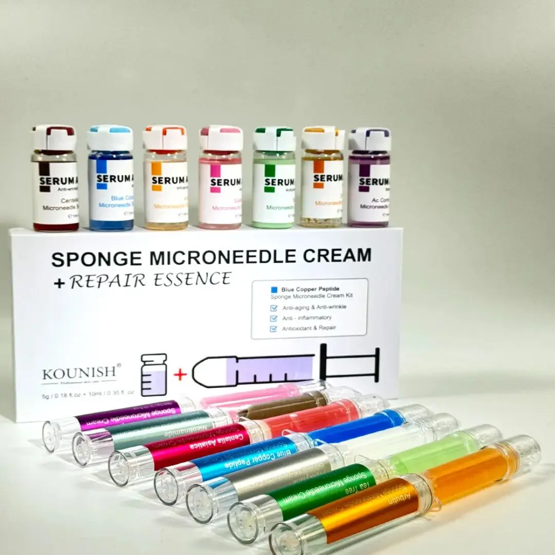 Peeling de algas, tratamiento del acné, esponja para pelar algas marinas, Spicule, Kit de exfoliación de microcristal biológico, Spongilla, especias, crema cristalina