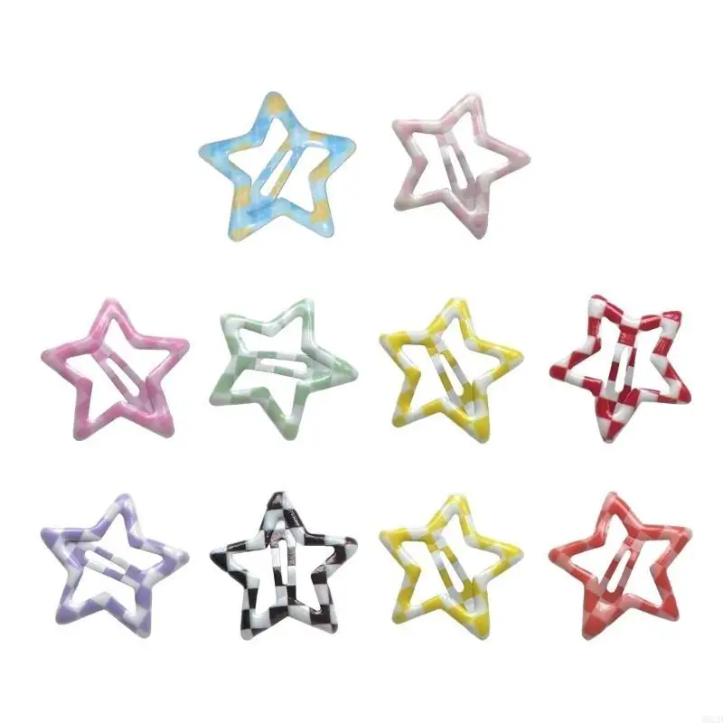 M6CD 10 szt. Eleganckie damskie spinki do włosów Makijaż Mycie twarzy Szpilka do włosów Trwałość Szpilka do włosów dla i dzieci