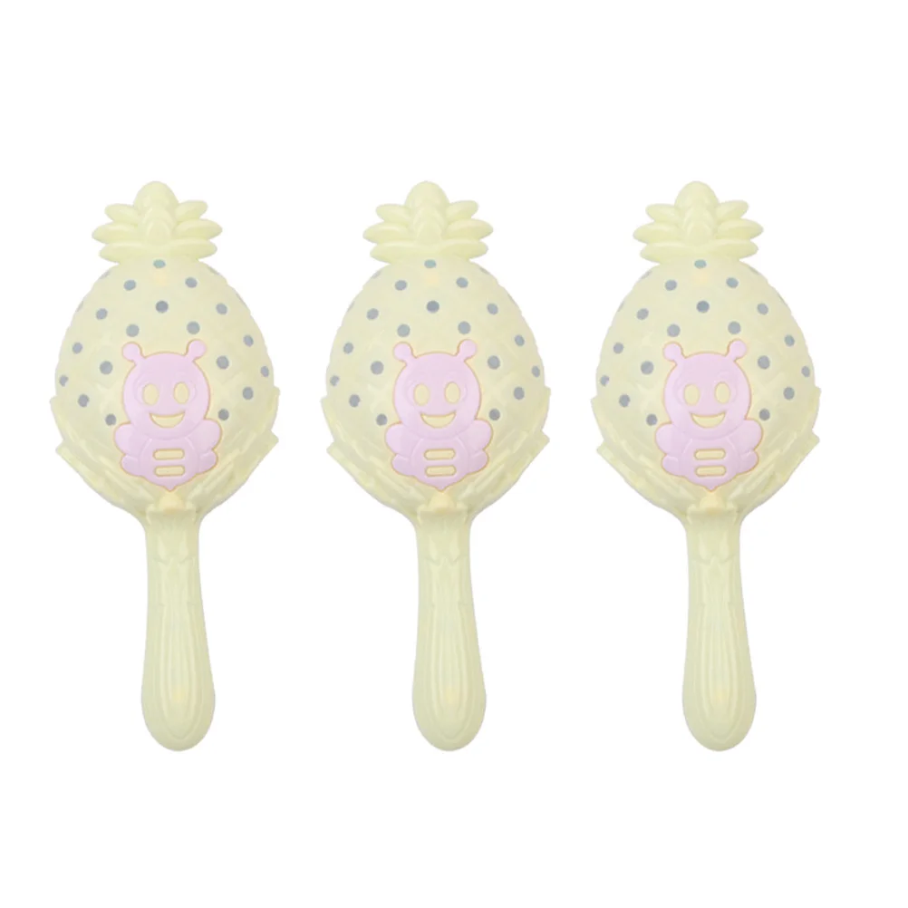 3 قطع خشخيشة يدوية للأطفال الرضع خفيفة الوزن على شكل جرس صوت موسيقى لمرحلة ما قبل المدرسة التعليمية للأطفال خشخيشة معلقة