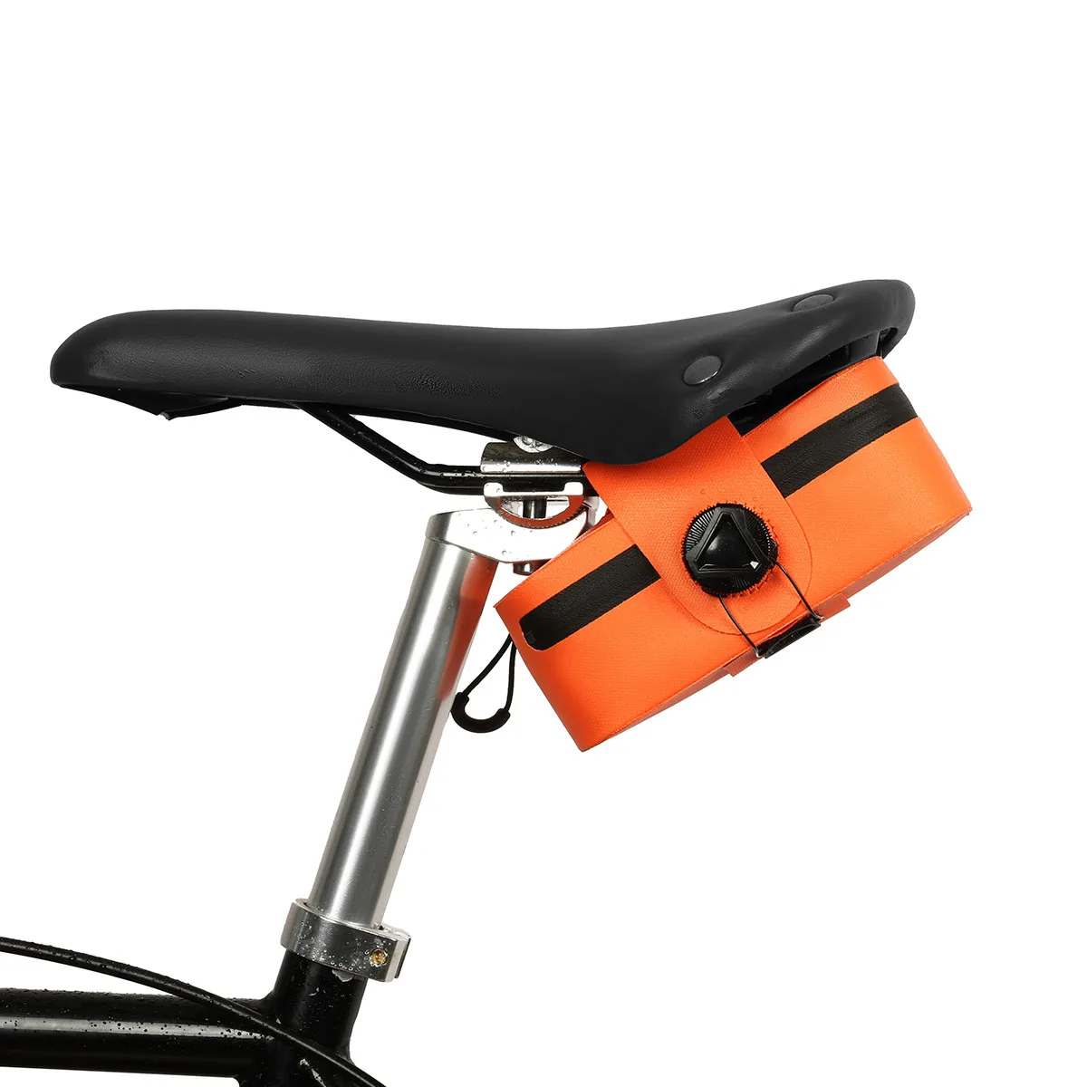 

Водонепроницаемая сумка-седло для велосипеда с вращающейся шнуровкой, сумка для велосипедного сиденья, маленькая сумка для хранения велосипедного сиденья, легкое крепление для шоссейных велосипедов