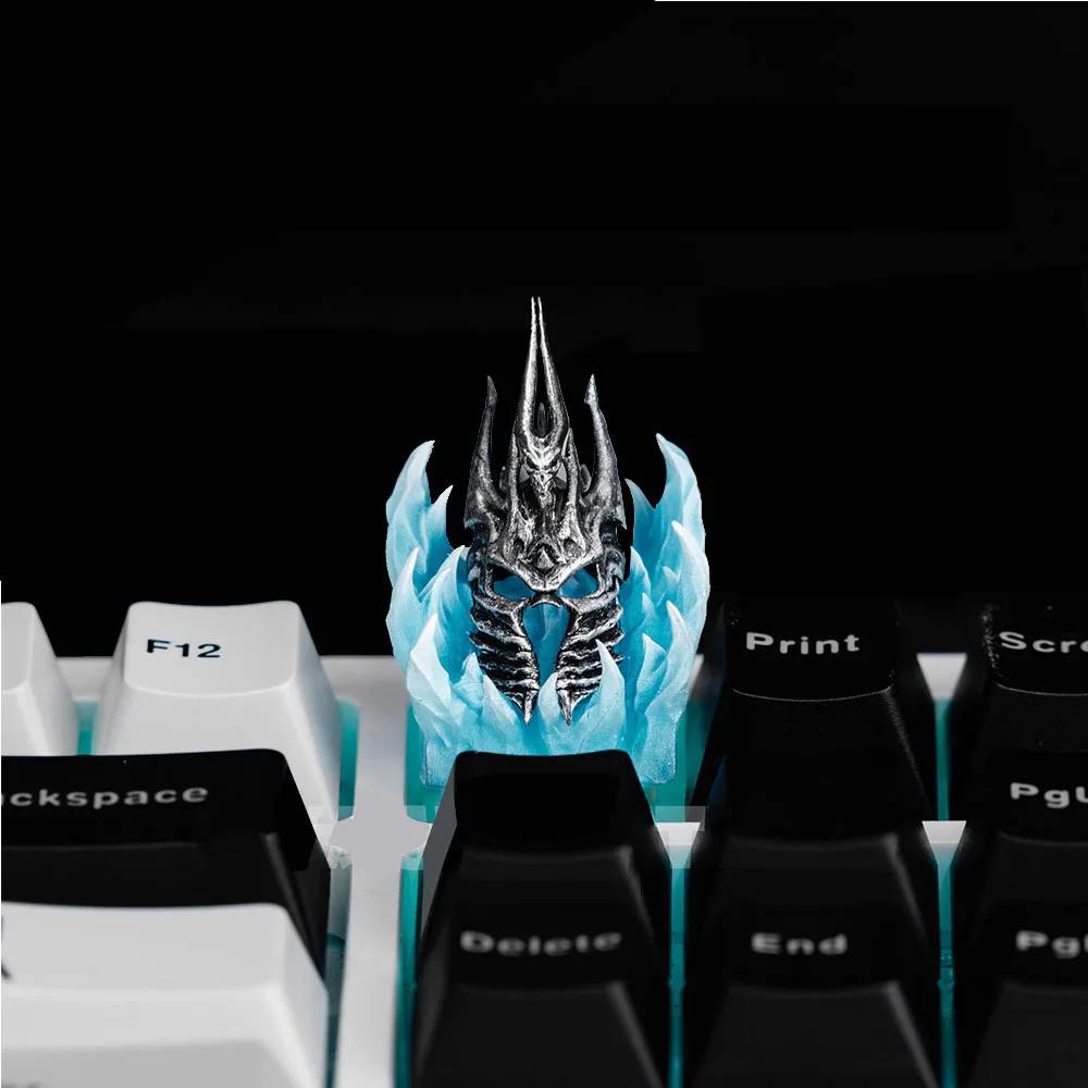 Customized ESC Keycap Mechanical Gaming Keyboard Resin Keycaps For Lich King Helmet Keycaps Personalized Keyboard Key Caps