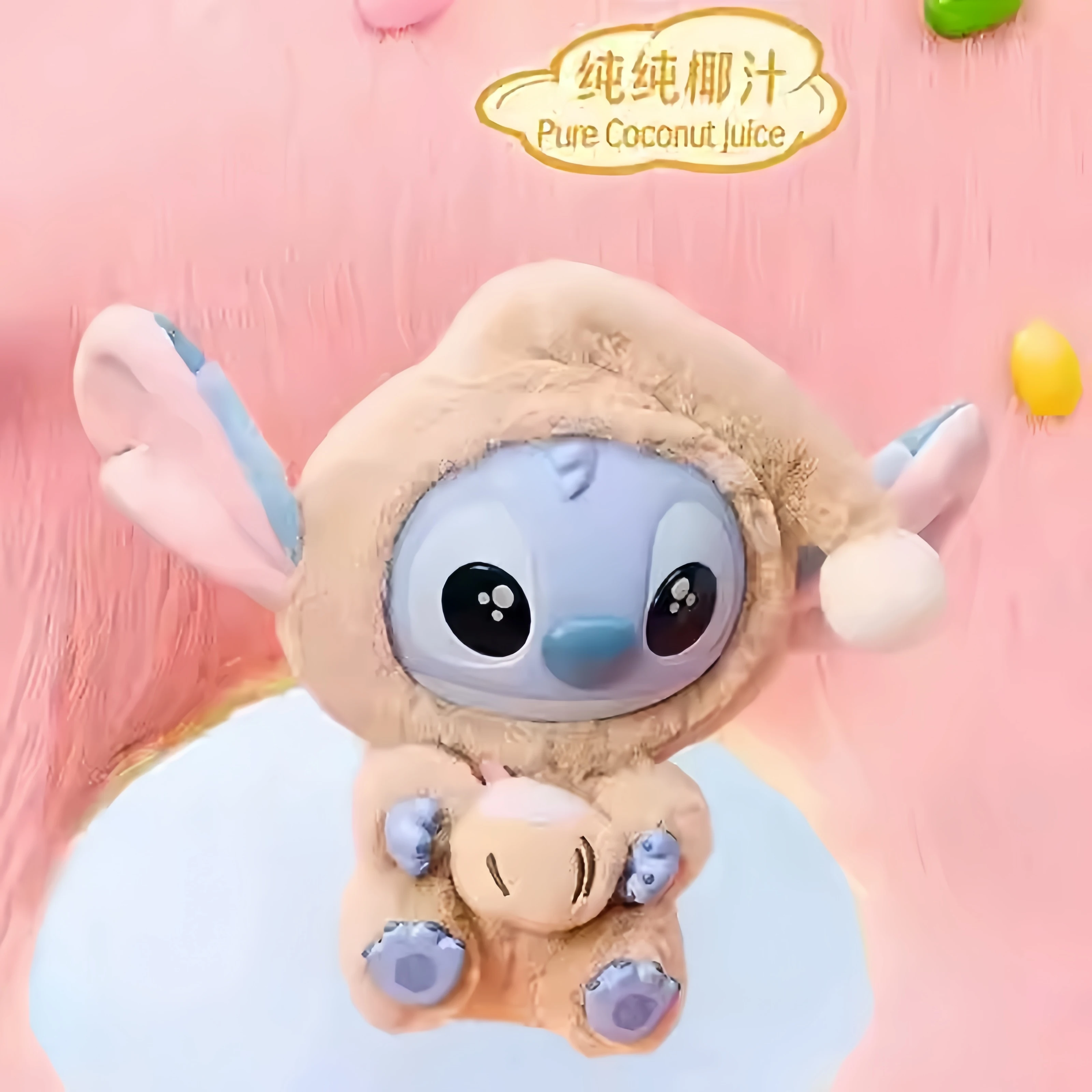 

HOT MINISO Disney Stitch "Must Eat Even When Tired" Series Blind Box Vinyl Plush Figurine Stitch Doll Mystery Box Gift Model Toy