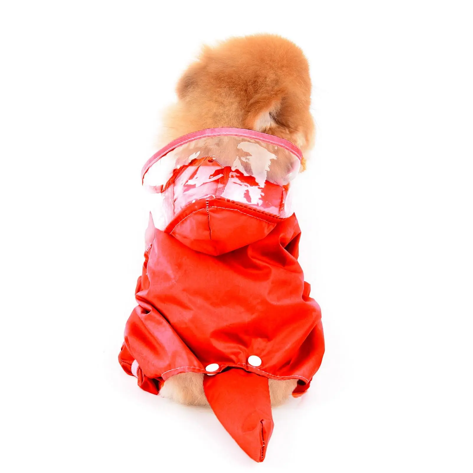 Outdoor Pet Supplies Four-legged One-piece Pet Clothes Whole Body Cat Dog Waterproof Raincoat with Rain Boots - view 5