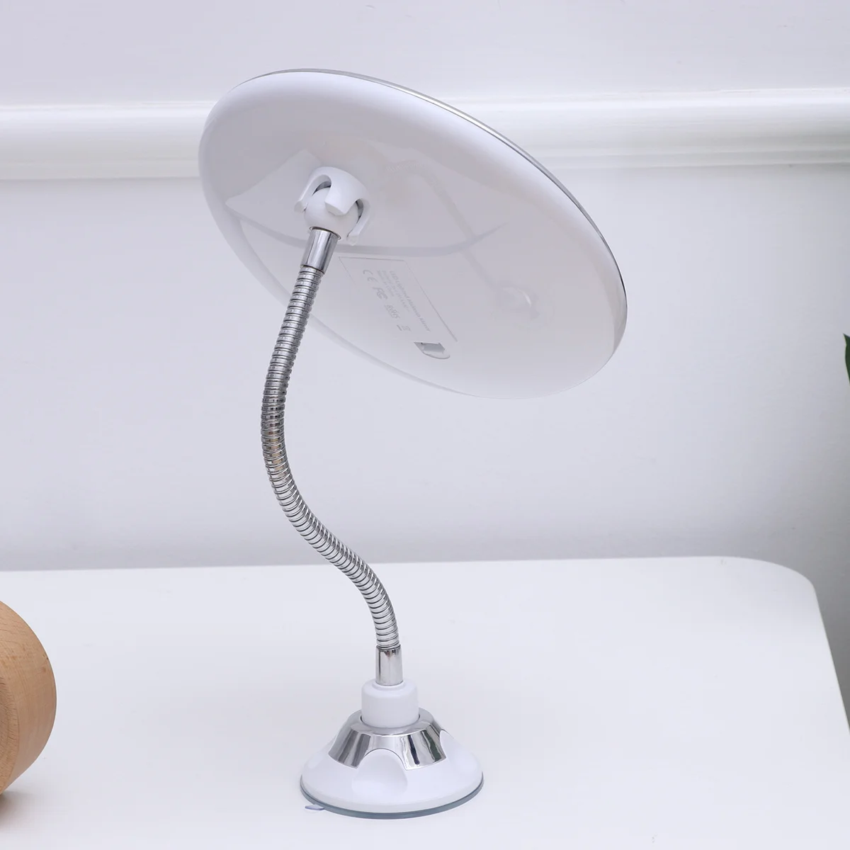 1 Stuks 10x Vergrotende LED Make-Up Spiegel Sterke Zuignap voor Glad Oppervlak Touch Ups en Detaillering Make-Up Spiegel