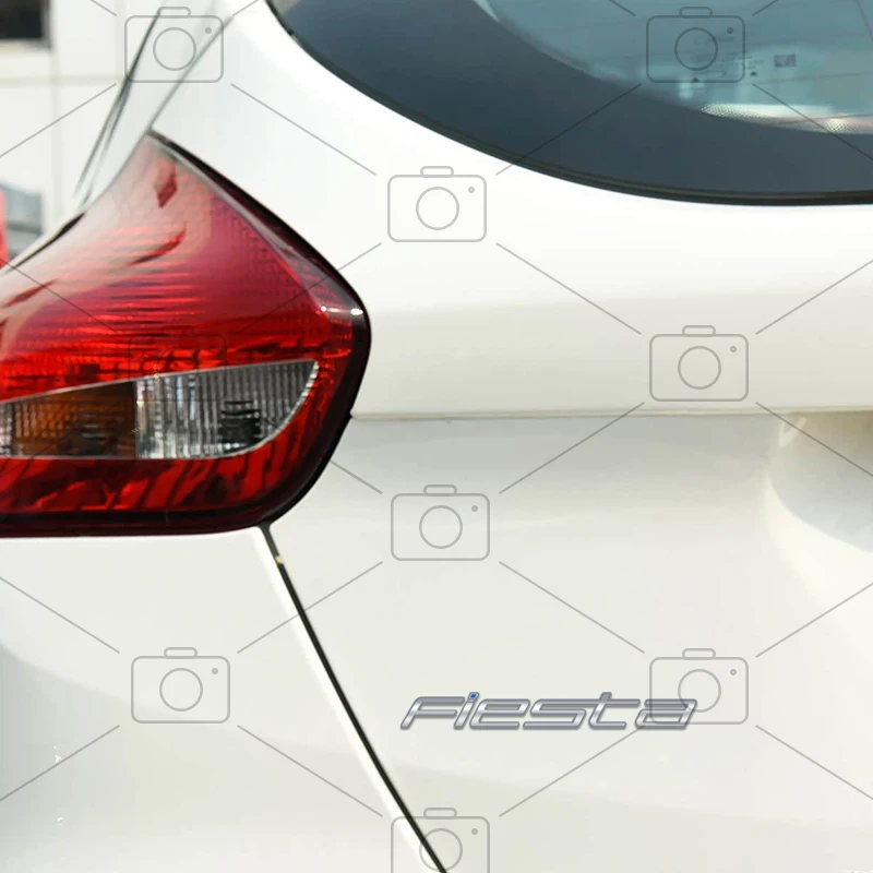 Car Metal Body For Ford Fiesta Logo ST MK3 MK4 MK5 MK7 MK8 Letter Decals Styling Badge Trunk Fender Emblems Sticker Accessories view 5