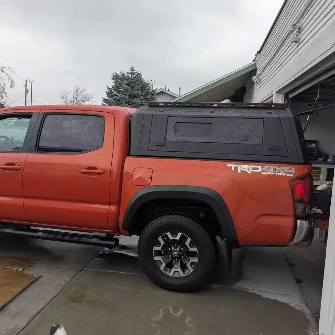 

Pickup Topper for Tundra Tacoma Titan Aluminum Truck Cap Camper Customized Smartcap Offroad Accessories