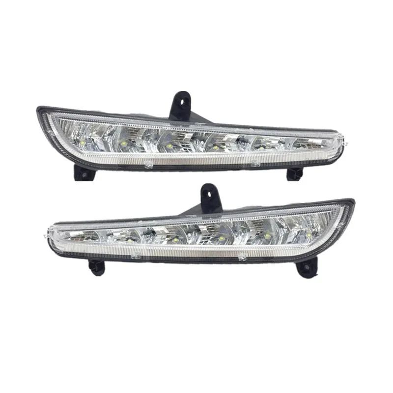 Left Right Front Bumper LED DRL Daylight Fog Lamp Driving Daytime Running Light For Chery Tiggo 3 2014 2015 2016