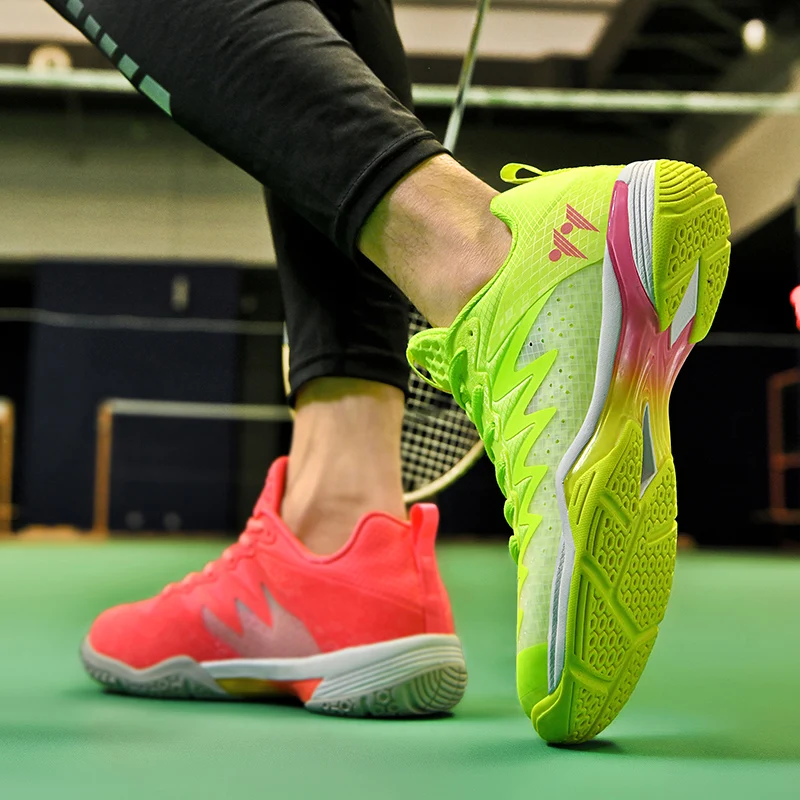 High Quality Fashion Sports Shoes for Men Women Breathable Professional Men's Tennis Sneakers Race Badminton Shoes Trainers Men
