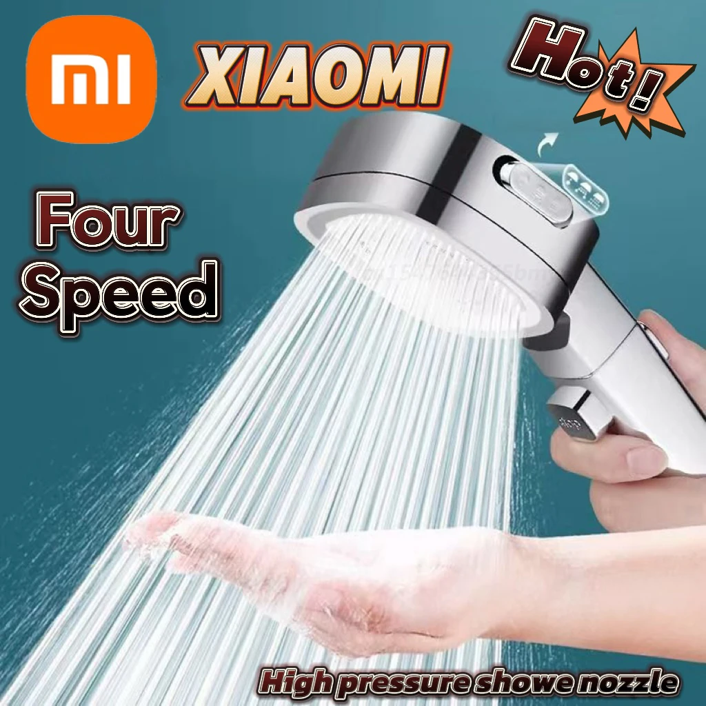 Xiaomi Hochdruck dusch kopf wassers pa rende 4-Modi Dusch köpfe hängen verstellbare Wasser massage spritze Bad zubehör