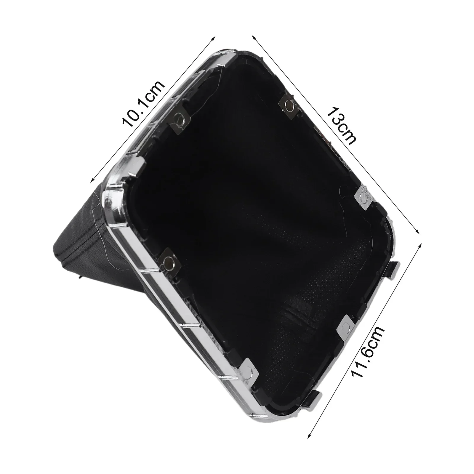 

As Shown In The Figure Dust Cover Black Leather ABS Plastic Material Easy Installation Enhances Vehicle Interior